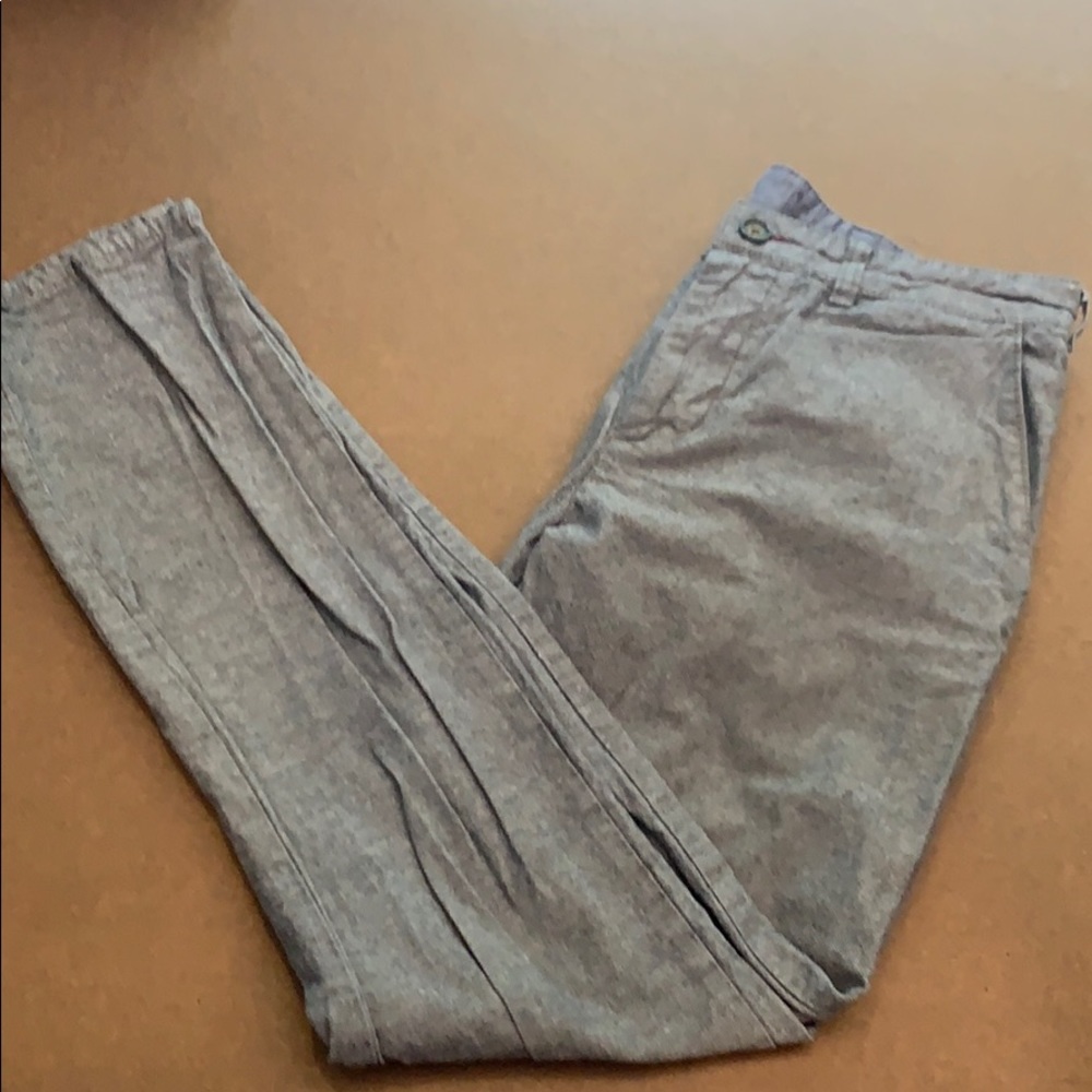 Gray chinos